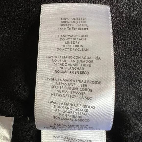 Michael Kors Black Embellished V Neck Sleeveless Top, XS - Picture 5 of 6